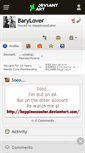 Mobile Screenshot of barylover.deviantart.com