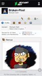 Mobile Screenshot of broken-pixel.deviantart.com