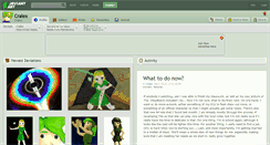 Desktop Screenshot of cralex.deviantart.com