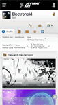 Mobile Screenshot of electronoid.deviantart.com