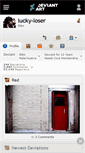 Mobile Screenshot of lucky-loser.deviantart.com