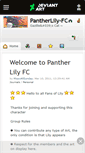 Mobile Screenshot of pantherlily-fc.deviantart.com