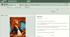 Desktop Screenshot of encune.deviantart.com
