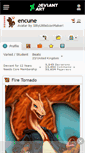 Mobile Screenshot of encune.deviantart.com