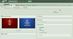 Desktop Screenshot of marksuth.deviantart.com