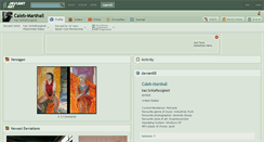 Desktop Screenshot of caleb-marshall.deviantart.com
