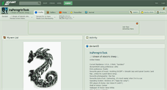 Desktop Screenshot of iraperegrintook.deviantart.com