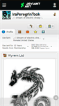 Mobile Screenshot of iraperegrintook.deviantart.com