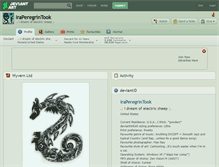 Tablet Screenshot of iraperegrintook.deviantart.com