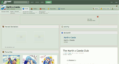 Desktop Screenshot of marth-x-caeda.deviantart.com