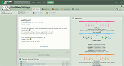 Desktop Screenshot of itsallaboutwriting.deviantart.com