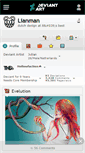 Mobile Screenshot of lianman.deviantart.com