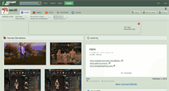 Desktop Screenshot of oox20.deviantart.com