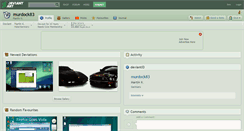 Desktop Screenshot of murdock83.deviantart.com