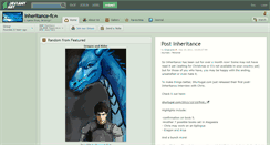 Desktop Screenshot of inheritance-fc.deviantart.com