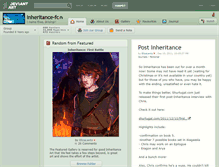 Tablet Screenshot of inheritance-fc.deviantart.com