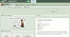 Desktop Screenshot of donreaper.deviantart.com