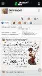 Mobile Screenshot of donreaper.deviantart.com