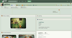 Desktop Screenshot of ladyflawa.deviantart.com