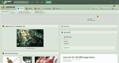 Desktop Screenshot of prema-ja.deviantart.com