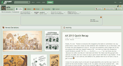 Desktop Screenshot of e1n.deviantart.com