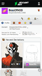 Mobile Screenshot of bossofnod.deviantart.com