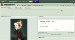 Desktop Screenshot of misheru-neko-chan.deviantart.com