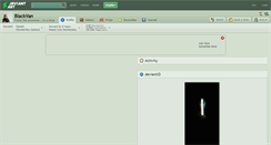 Desktop Screenshot of blackvan.deviantart.com