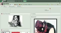 Desktop Screenshot of kaori-shima.deviantart.com