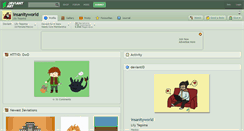 Desktop Screenshot of insanityworld.deviantart.com