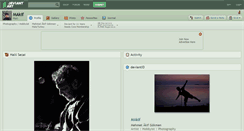 Desktop Screenshot of makif.deviantart.com