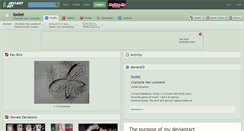 Desktop Screenshot of loolet.deviantart.com