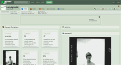 Desktop Screenshot of lazyagnostic.deviantart.com