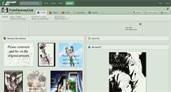 Desktop Screenshot of fromfarawayclub.deviantart.com