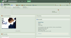 Desktop Screenshot of gackt-fans.deviantart.com