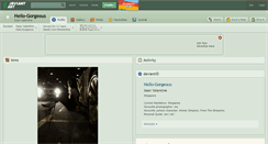 Desktop Screenshot of hello-gorgeous.deviantart.com