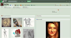 Desktop Screenshot of elenfrog.deviantart.com