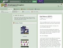 Tablet Screenshot of minamongoosegroupies.deviantart.com