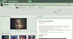 Desktop Screenshot of cunene.deviantart.com