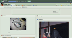 Desktop Screenshot of cipher-jin.deviantart.com
