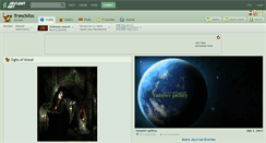 Desktop Screenshot of frenchfox.deviantart.com