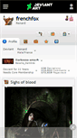 Mobile Screenshot of frenchfox.deviantart.com