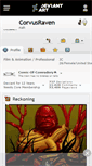 Mobile Screenshot of corvusraven.deviantart.com