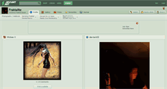 Desktop Screenshot of fraktalite.deviantart.com