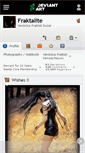 Mobile Screenshot of fraktalite.deviantart.com
