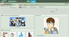 Desktop Screenshot of animeandrew1.deviantart.com