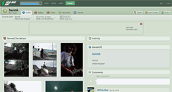 Desktop Screenshot of benmk.deviantart.com