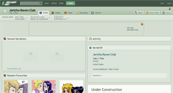 Desktop Screenshot of jericho-raven-club.deviantart.com