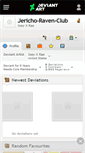 Mobile Screenshot of jericho-raven-club.deviantart.com