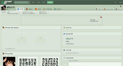 Desktop Screenshot of lefty315.deviantart.com